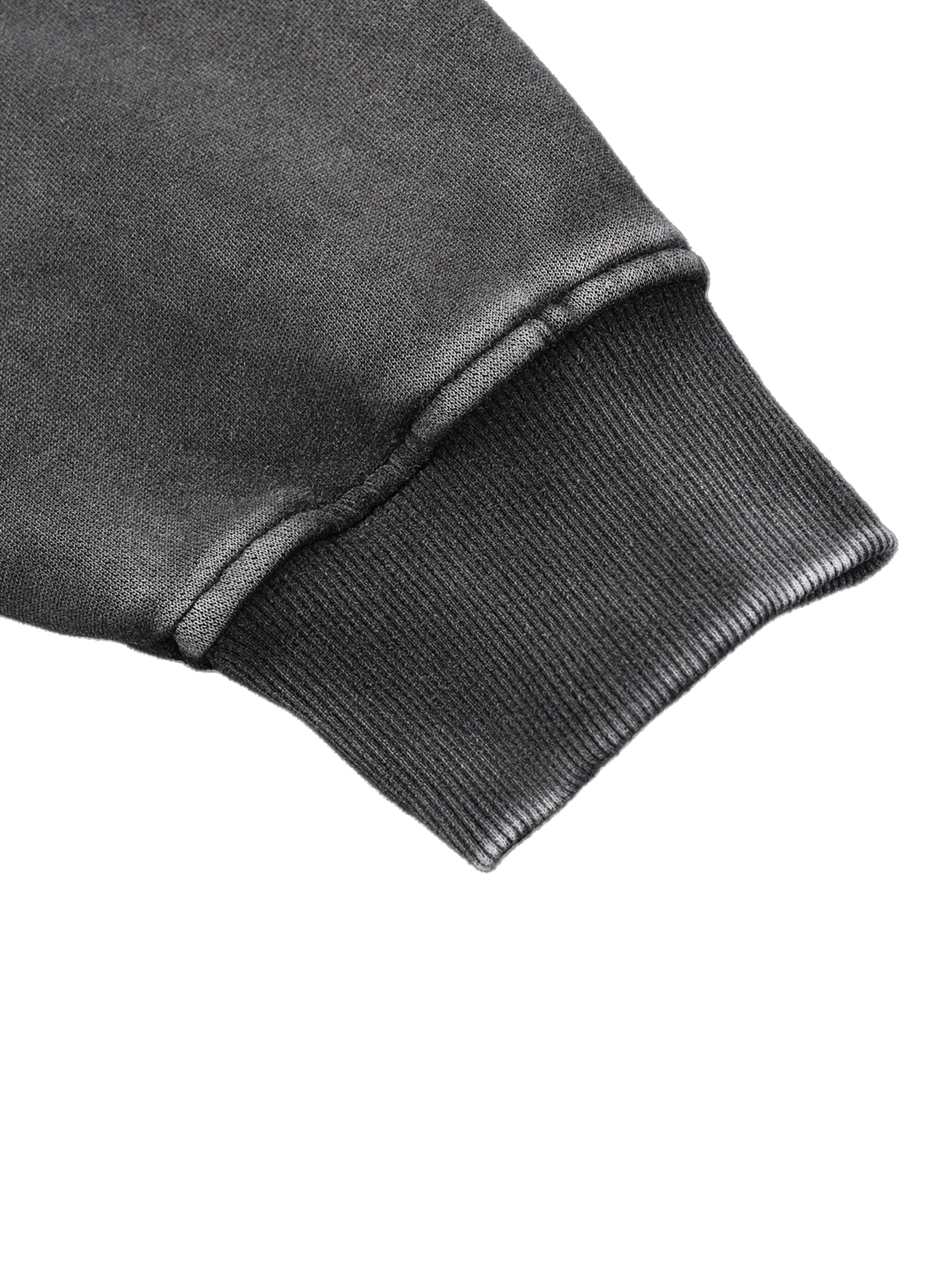 NOT TODAY SNOW WASHED OVERSIZE HOODIE